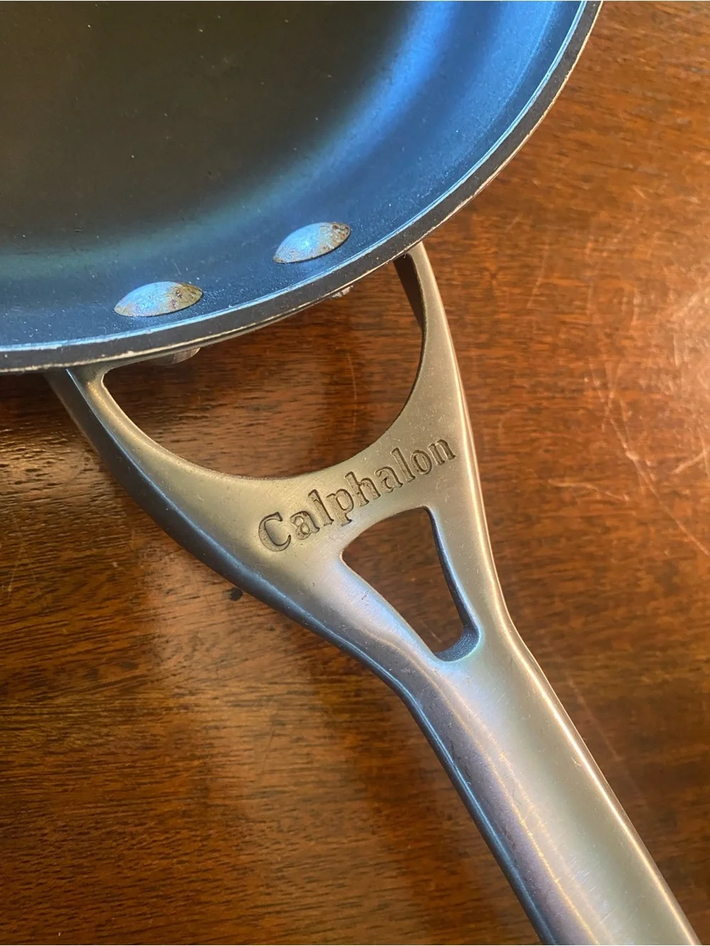 Calphalon 10” Nonstick Omelette Fry Pan Skillet Hard Anodized Aluminum 1390 EUC